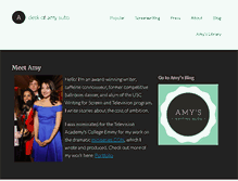 Tablet Screenshot of amysuto.com